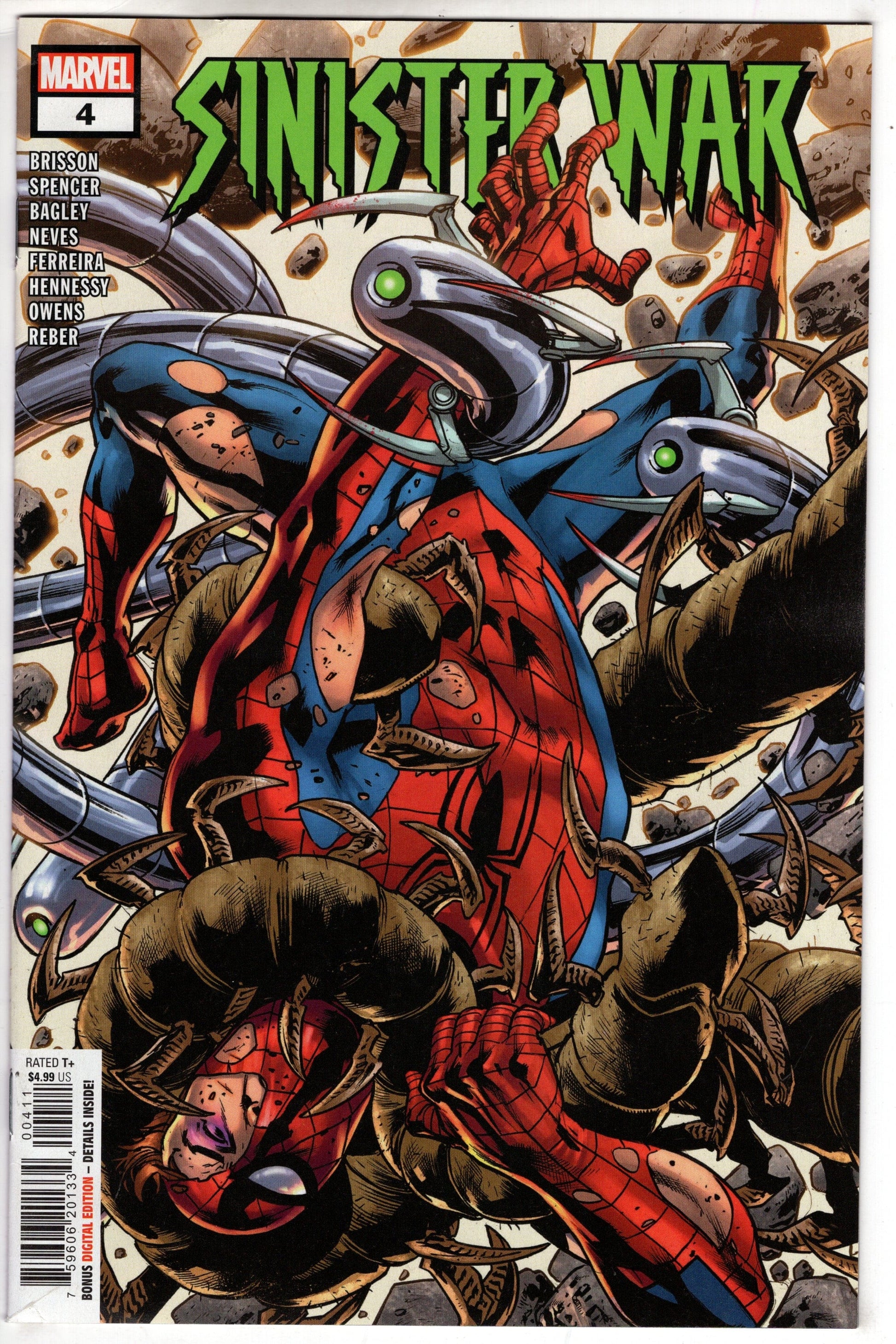 MARVEL COMICS COMIC BOOK SINISTER WAR #4 (OF 4)