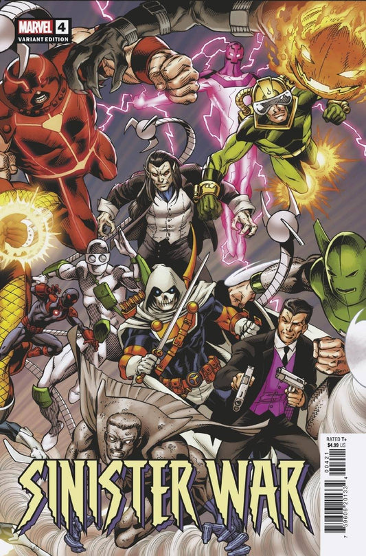 MARVEL COMICS COMIC BOOK SINISTER WAR #4 (OF 4) BAGLEY CONNECTING VAR