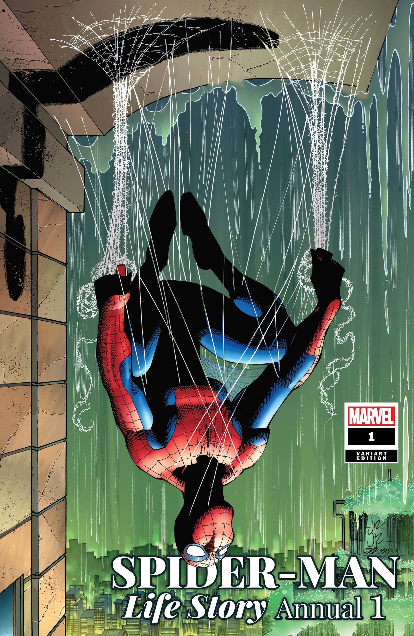 MARVEL COMICS COMIC BOOK SPIDER-MAN LIFE STORY ANNUAL #1 ROMITA JR VAR