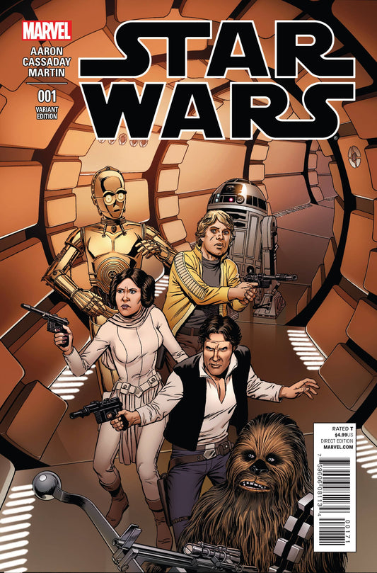 MARVEL COMICS COMIC BOOK STAR WARS #1 MCLEOD VARIANT