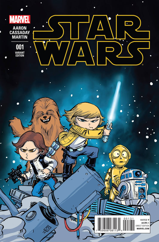 MARVEL COMICS COMIC BOOK STAR WARS #1 YOUNG VARIANT