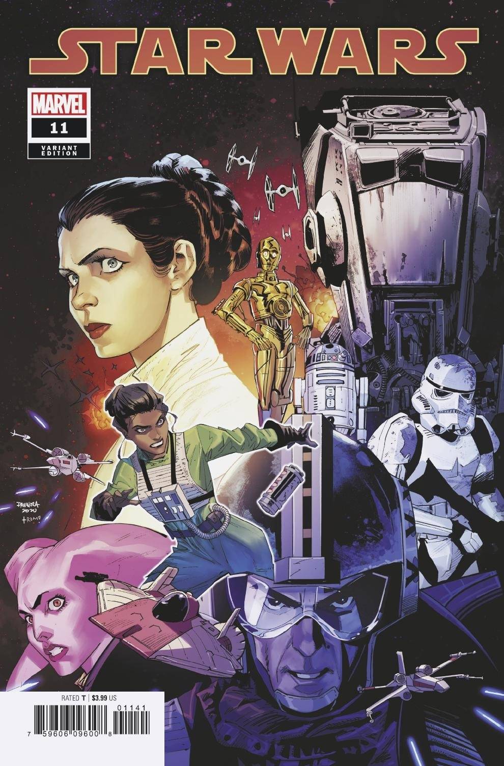 MARVEL COMICS COMIC BOOK STAR WARS #11 MORA VARIANT
