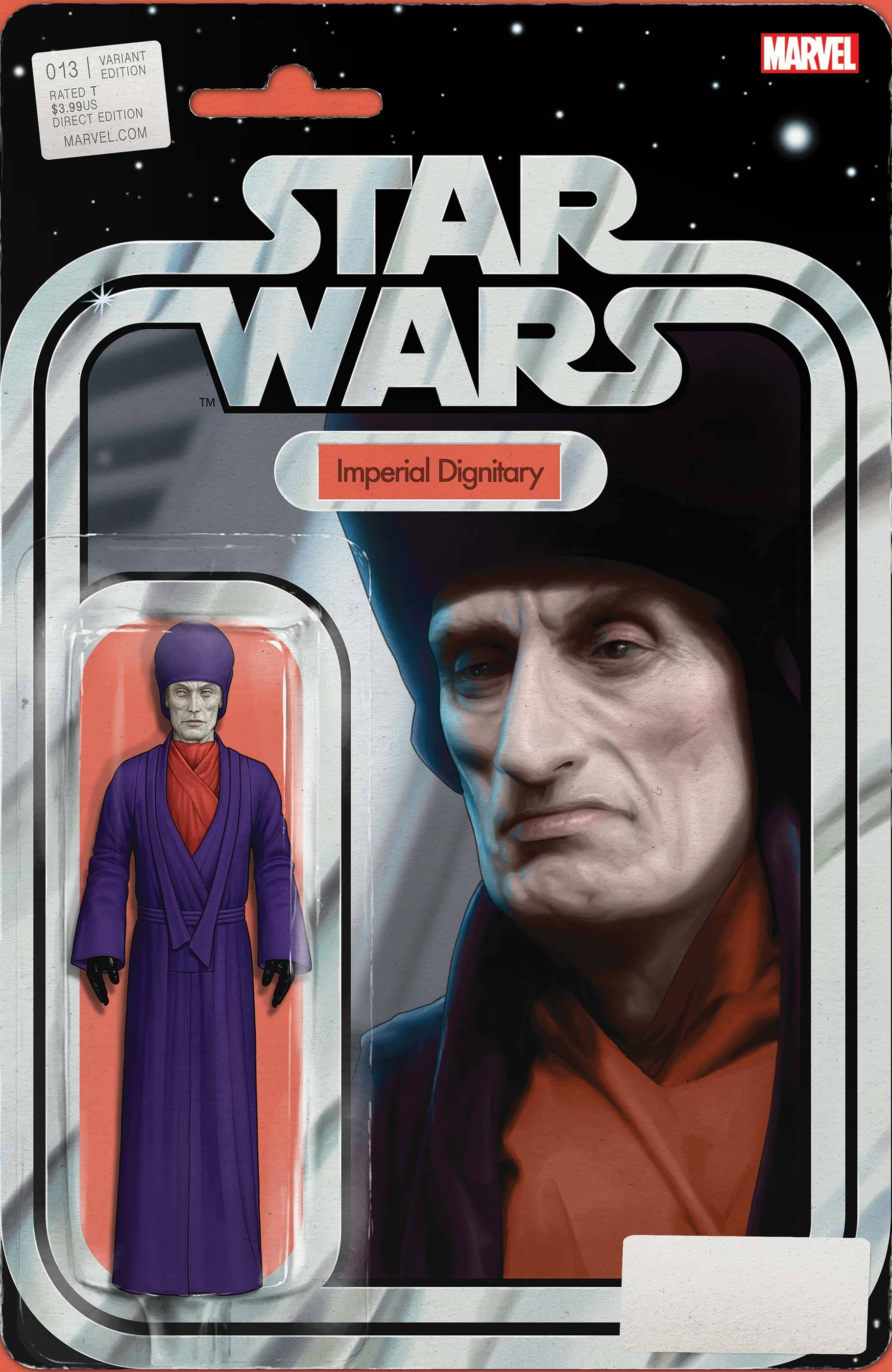 MARVEL COMICS COMIC BOOK STAR WARS #13 CHRISTOPHER ACTION FIGURE VAR