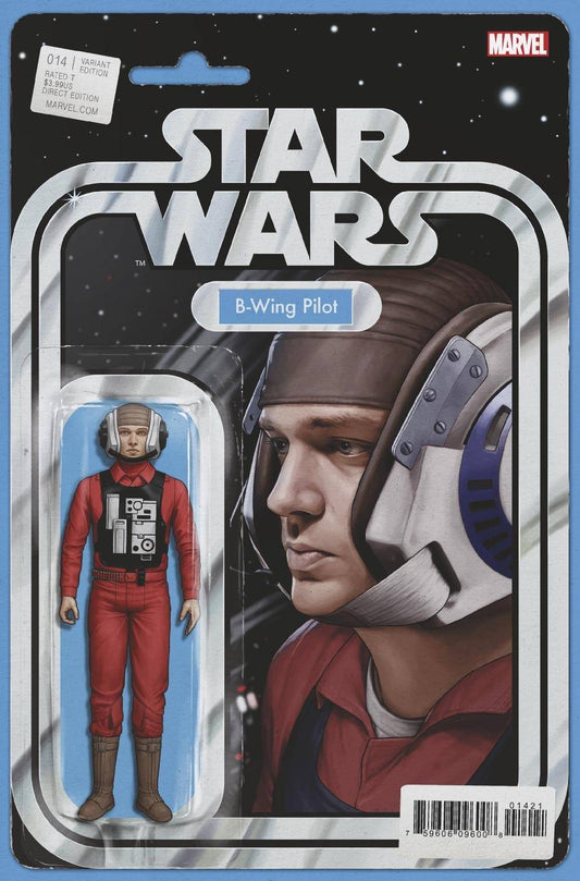 MARVEL COMICS COMIC BOOK STAR WARS #14 CHRISTOPHER ACTION FIGURE VAR
