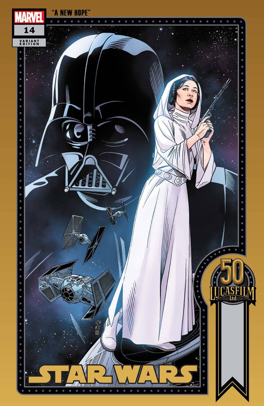 MARVEL COMICS COMIC BOOK STAR WARS #14 SPROUSE LUCASFILM 50TH VAR