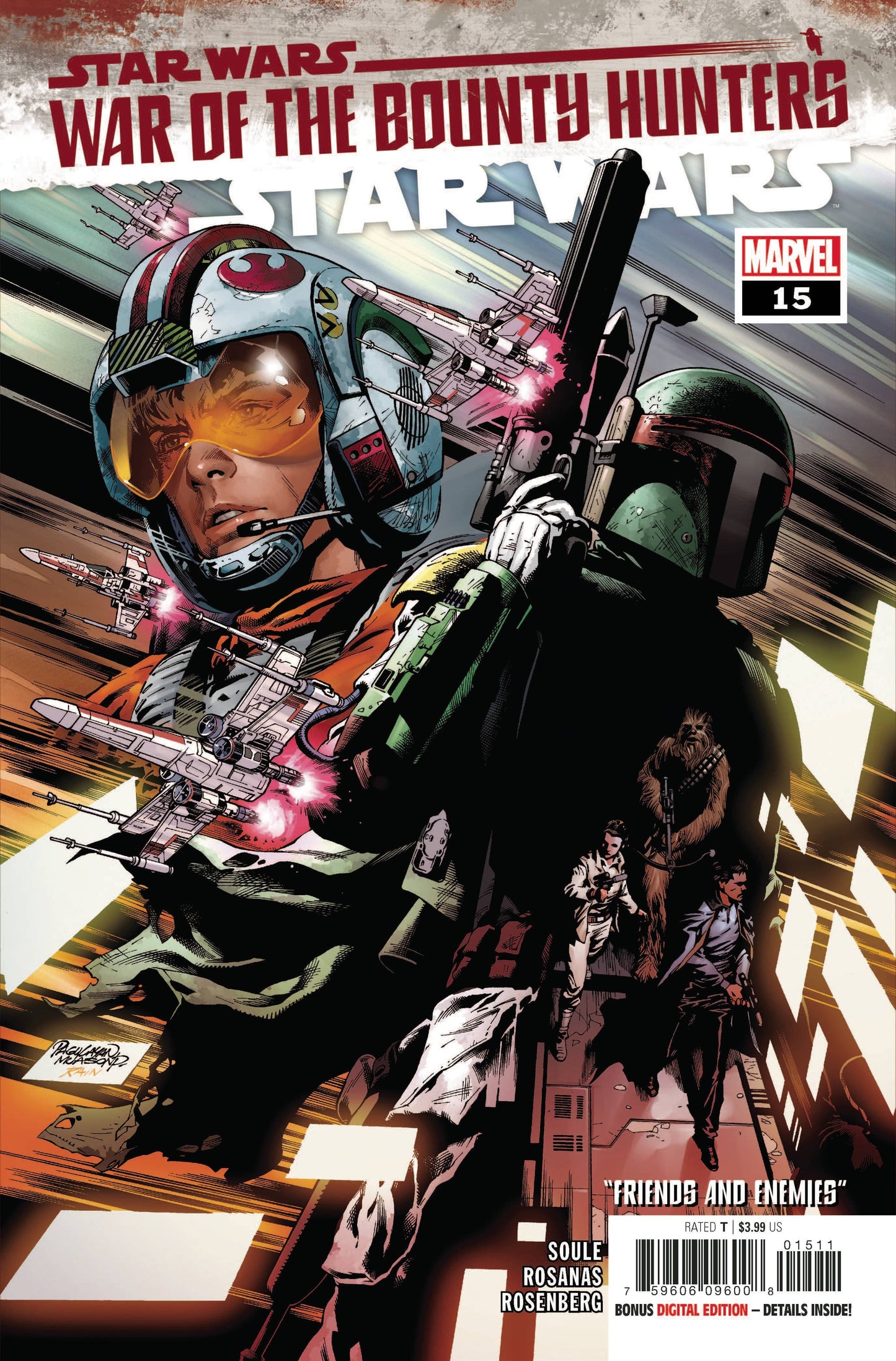 MARVEL COMICS COMIC BOOK STAR WARS #15 WOBH