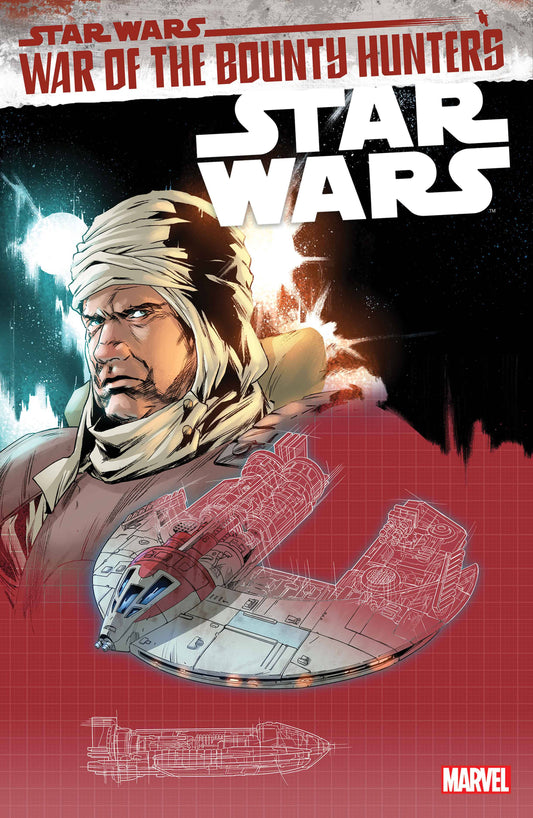 MARVEL COMICS COMIC BOOK STAR WARS #17 VILLANELLI BLUEPRINT VAR WOBH