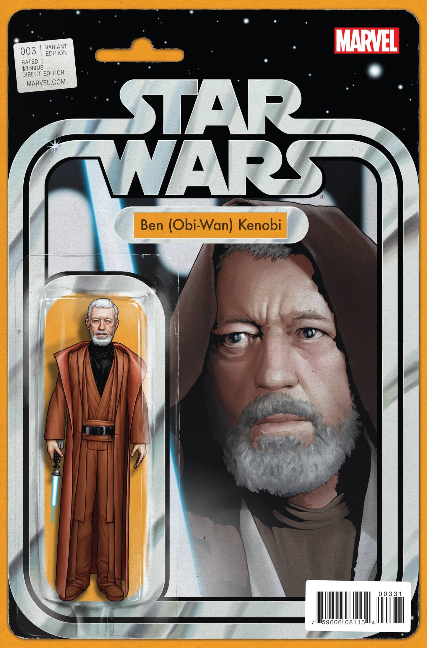 MARVEL COMICS COMIC BOOK STAR WARS #3 ACTION FIGURE VARIANT