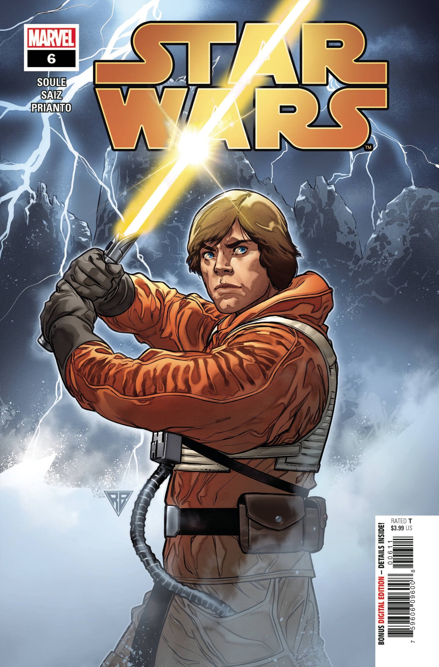 MARVEL COMICS comic book STAR WARS #6