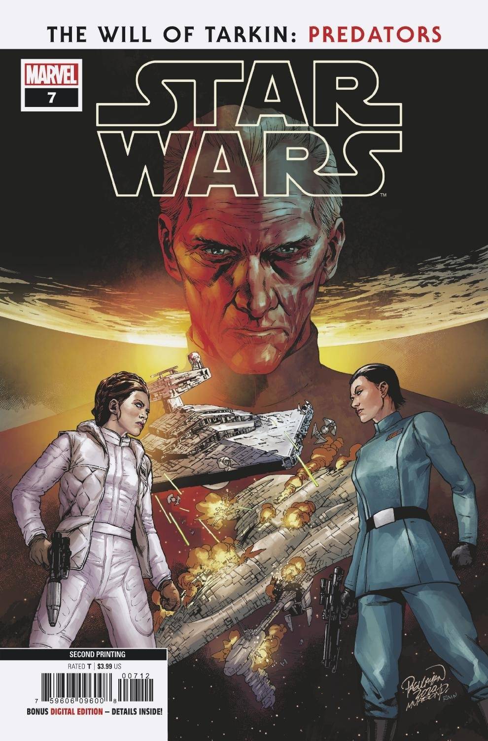MARVEL COMICS comic book STAR WARS #7 2ND PTG VAR