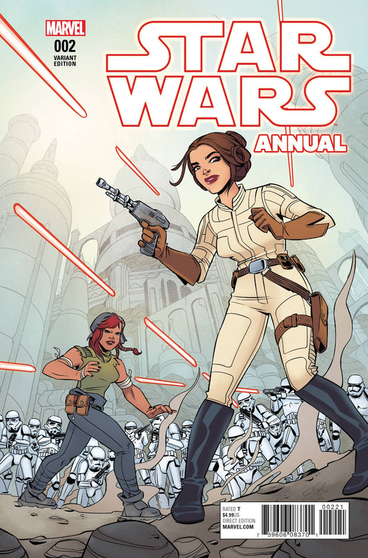 MARVEL COMICS COMIC BOOK STAR WARS ANNUAL #2 CHARRETIER VARIANT