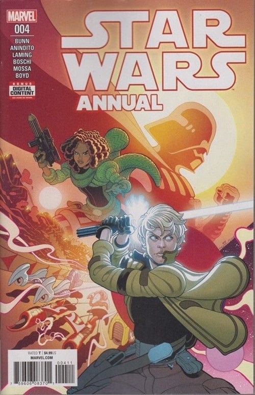 MARVEL COMICS COMIC BOOK STAR WARS ANNUAL #4 VF