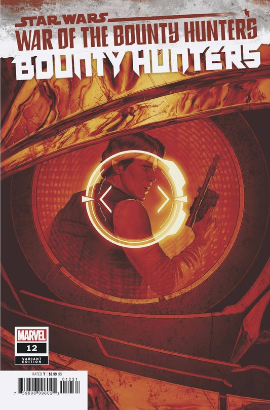 MARVEL COMICS COMIC BOOK STAR WARS BOUNTY HUNTERS #12 DE IULIS CRIMSON VAR