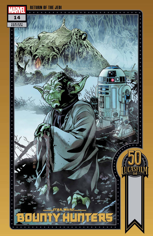 MARVEL COMICS COMIC BOOK STAR WARS BOUNTY HUNTERS #14 SPROUSE LUCASFILM 50TH VAR WOBH