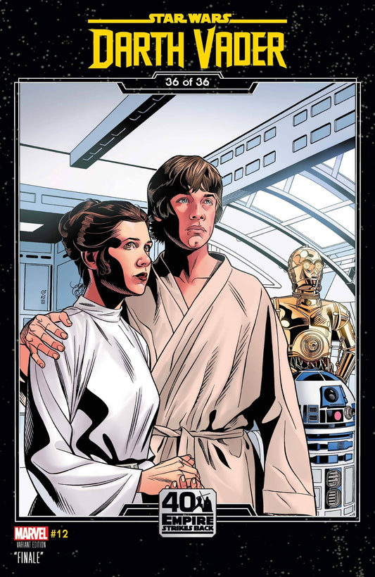 MARVEL COMICS COMIC BOOK STAR WARS DARTH VADER #12 SPROUSE EMPIRE STRIKES BACK VAR