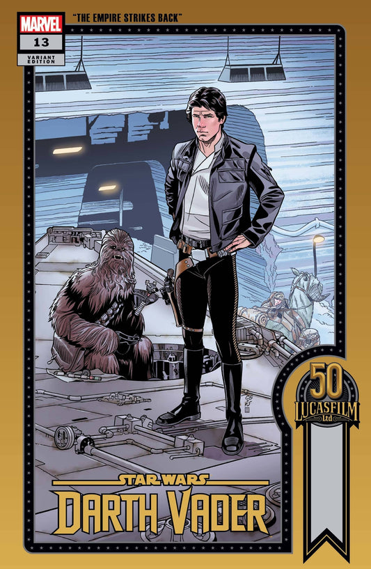 MARVEL COMICS COMIC BOOK STAR WARS DARTH VADER #13 SPROUSE LUCASFILM 50TH VAR