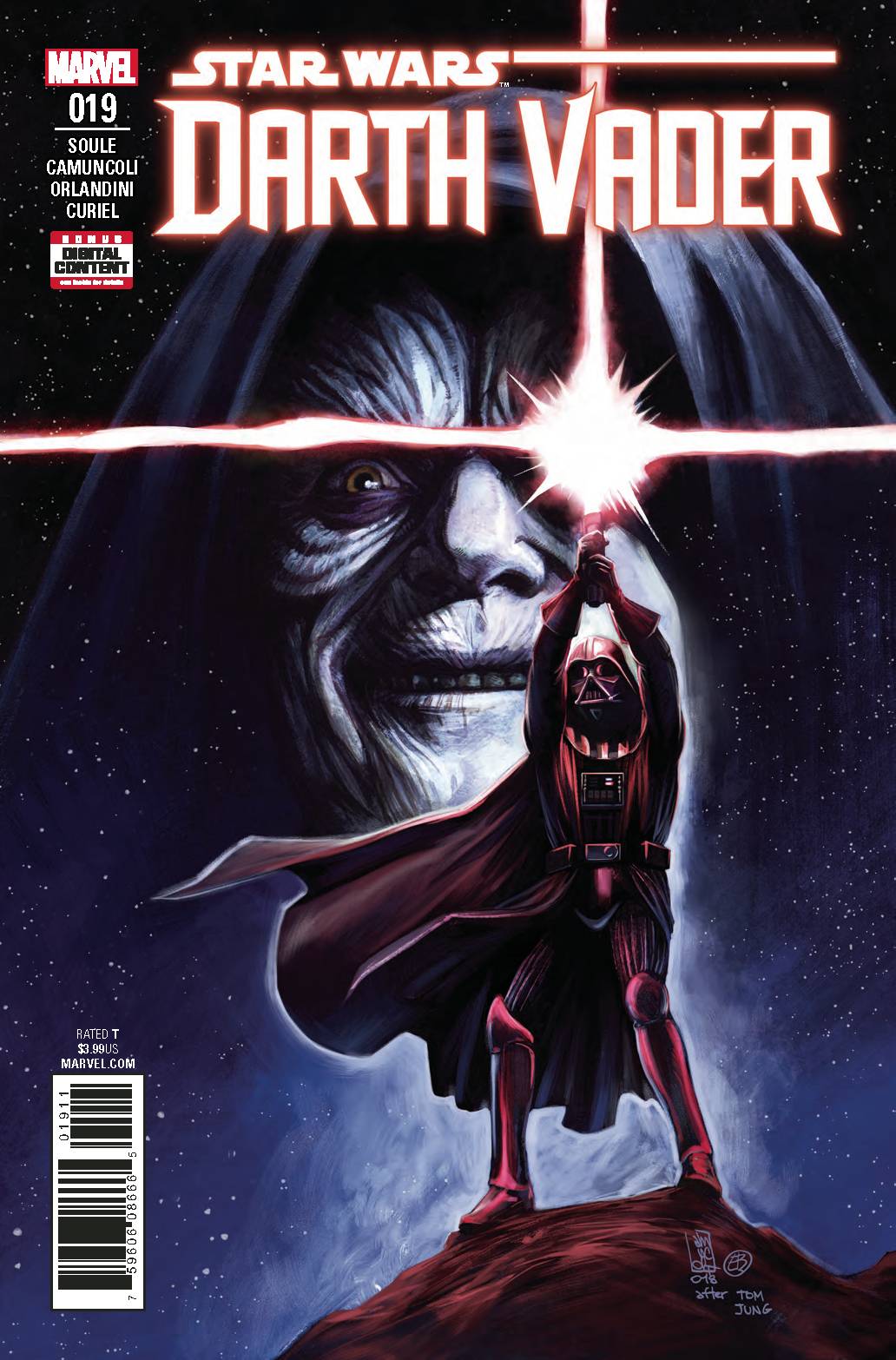 MARVEL COMICS COMIC BOOK STAR WARS DARTH VADER #19
