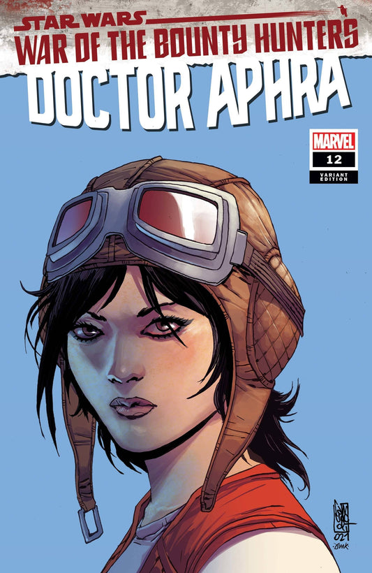 MARVEL COMICS COMIC BOOK STAR WARS DOCTOR APHRA #12 CAMUNCOLI HEADSHOT VAR WOBH