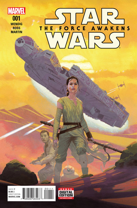 MARVEL COMICS COMIC BOOK STAR WARS FORCE AWAKENS ADAPTATION #1 (OF 6)