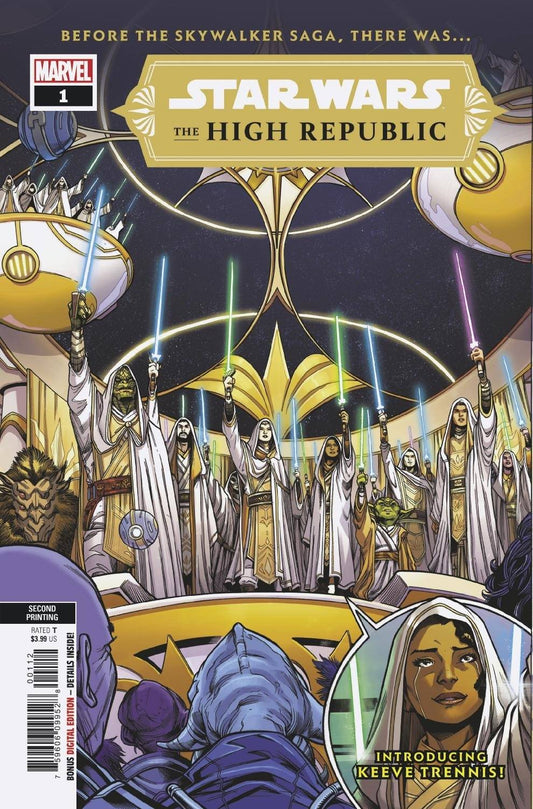 MARVEL COMICS COMIC BOOK STAR WARS HIGH REPUBLIC #1 2ND PTG VAR