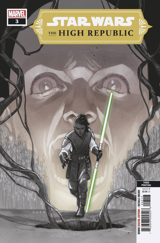 MARVEL COMICS COMIC BOOK STAR WARS HIGH REPUBLIC #3 3RD PTG VAR