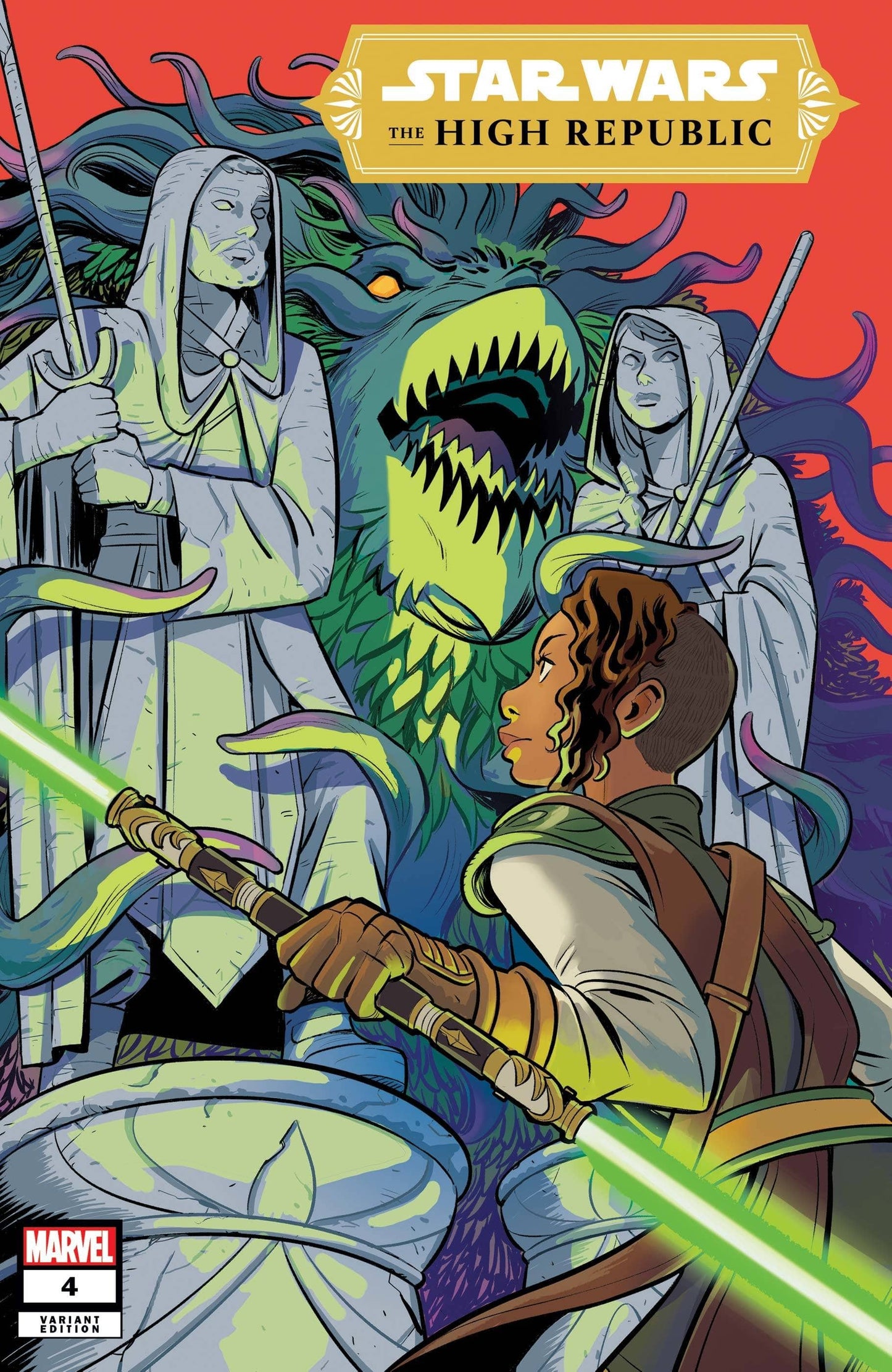 MARVEL COMICS COMIC BOOK STAR WARS HIGH REPUBLIC #4 BUSTOS VAR
