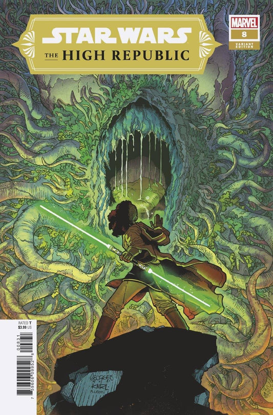 MARVEL COMICS COMIC BOOK STAR WARS HIGH REPUBLIC #8 JEANTY VAR