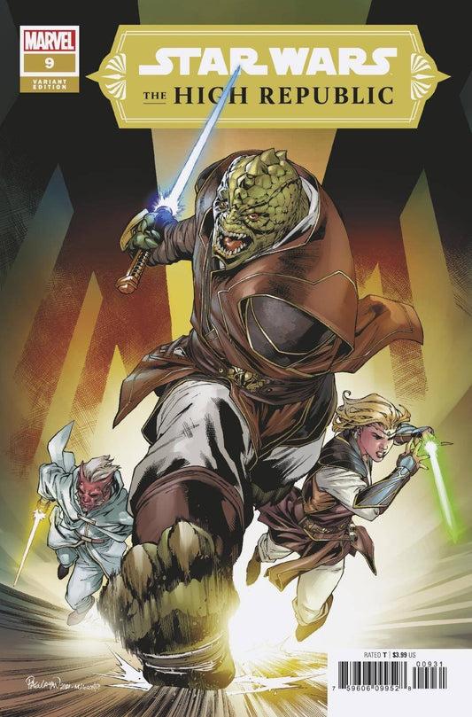 MARVEL COMICS COMIC BOOK STAR WARS HIGH REPUBLIC #9 PAGULAYAN VAR