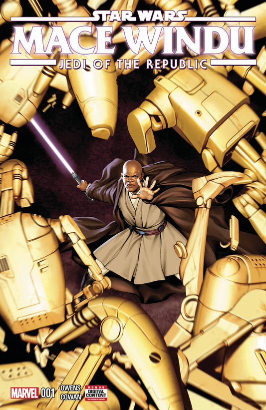 MARVEL COMICS COMIC BOOK STAR WARS JEDI REPUBLIC MACE WINDU #1 (OF 5)