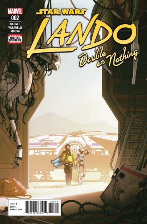 MARVEL COMICS COMIC BOOK STAR WARS LANDO DOUBLE OR NOTHING #2 (OF 5)
