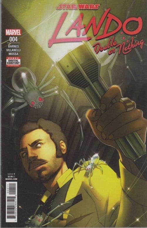 MARVEL COMICS COMIC BOOK STAR WARS LANDO DOUBLE OR NOTHING #4 (OF 5)
