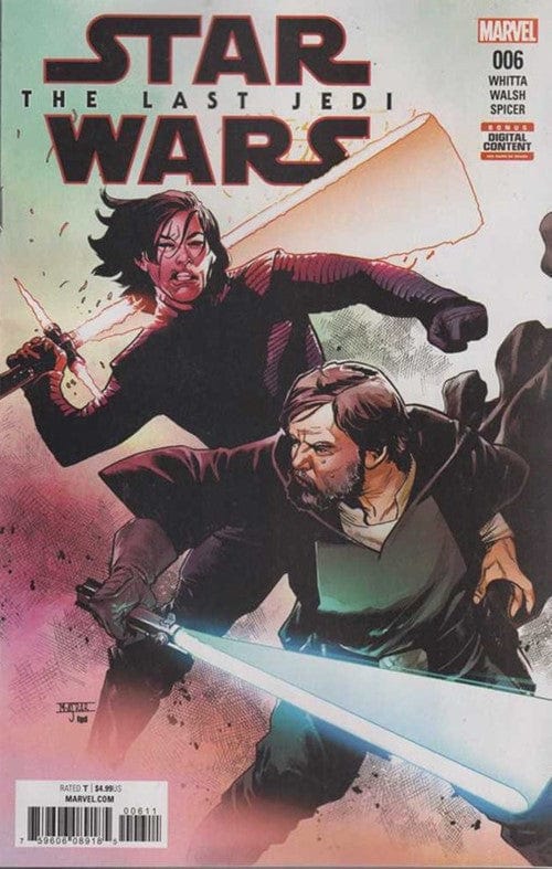 MARVEL COMICS COMIC BOOK STAR WARS LAST JEDI ADAPTATION #6 (OF 6)