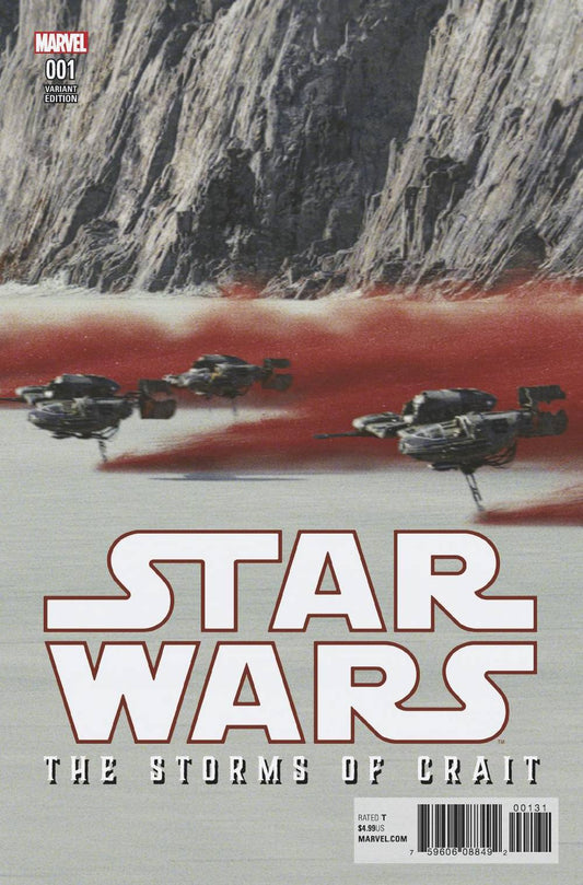 MARVEL COMICS COMIC BOOK STAR WARS LAST JEDI STORMS OF CRAIT #1 MOVIE VAR