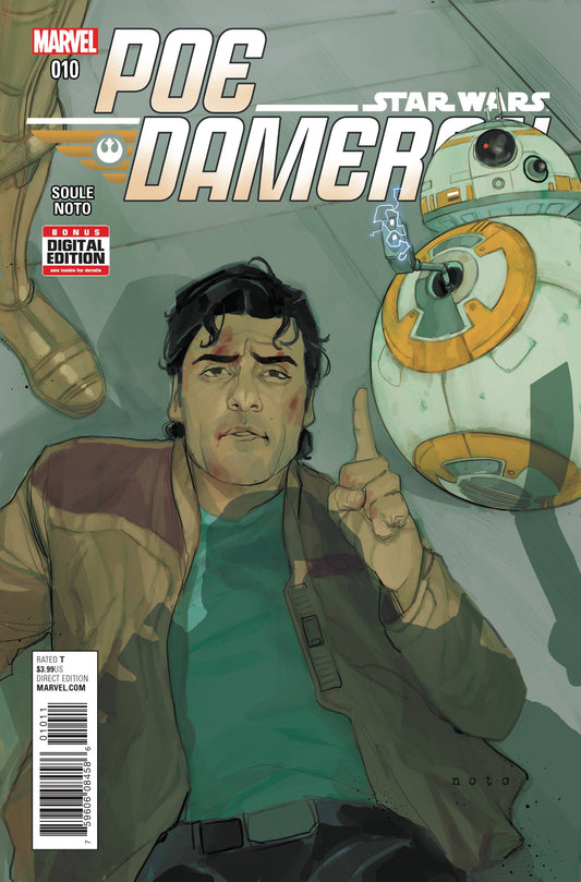 MARVEL COMICS COMIC BOOK STAR WARS POE DAMERON #10 FINE