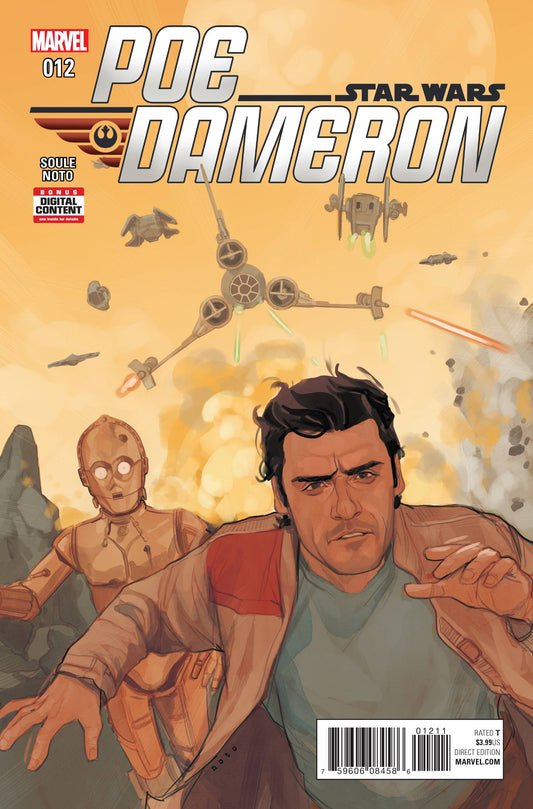 MARVEL COMICS COMIC BOOK STAR WARS POE DAMERON #12