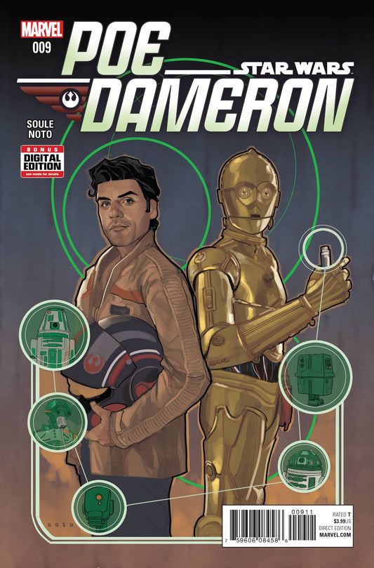 MARVEL COMICS COMIC BOOK STAR WARS POE DAMERON #9
