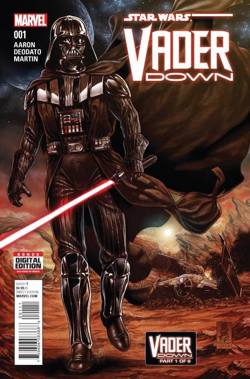 MARVEL COMICS COMIC BOOK STAR WARS VADER DOWN #1