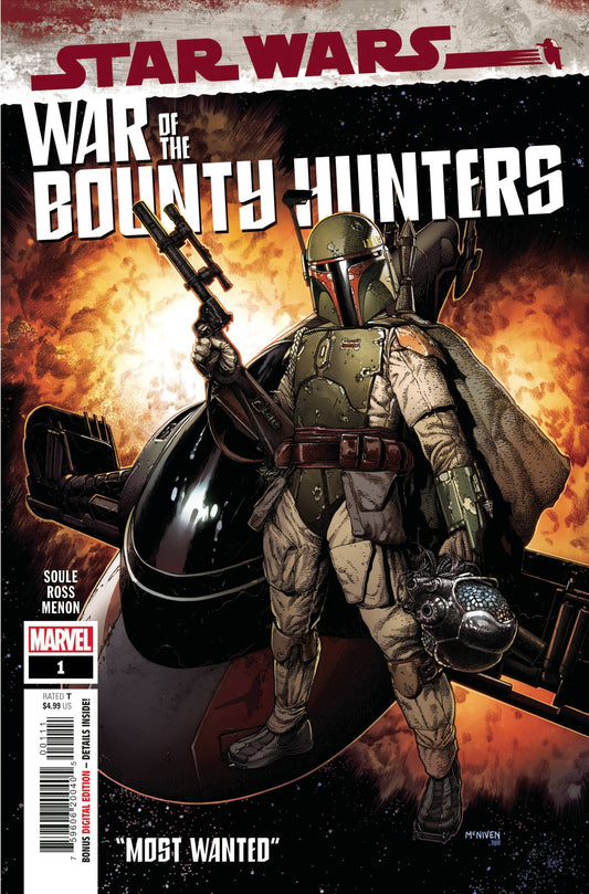 MARVEL COMICS COMIC BOOK STAR WARS WAR BOUNTY HUNTERS #1 (OF 5)