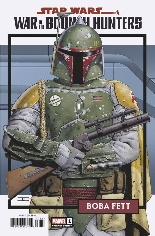 MARVEL COMICS COMIC BOOK STAR WARS WAR BOUNTY HUNTERS #1 (OF 5) TRADING CARD VAR