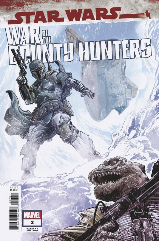 MARVEL COMICS COMIC BOOK STAR WARS WAR BOUNTY HUNTERS #2 (OF 5) CHECCHETTO VAR