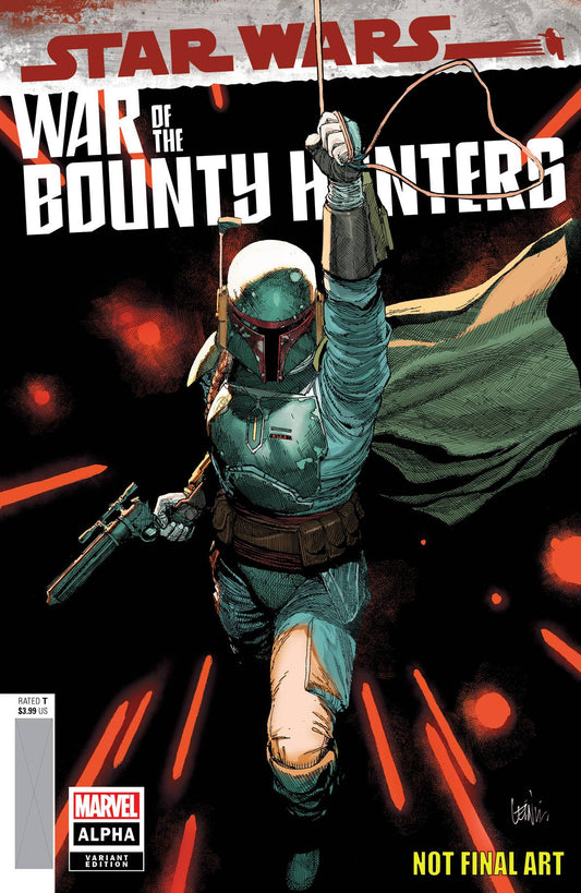 MARVEL COMICS COMIC BOOK STAR WARS WAR BOUNTY HUNTERS ALPHA #1 YU VAR
