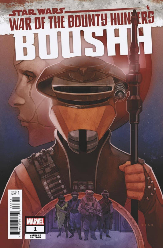 MARVEL COMICS COMIC BOOK STAR WARS WAR BOUNTY HUNTERS BOUSHH #1 NOTO VAR