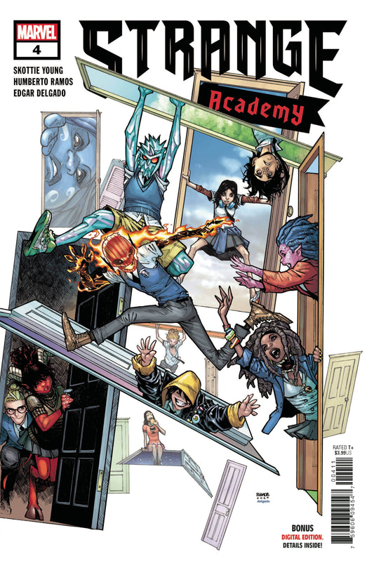 MARVEL COMICS COMIC BOOK STRANGE ACADEMY #4