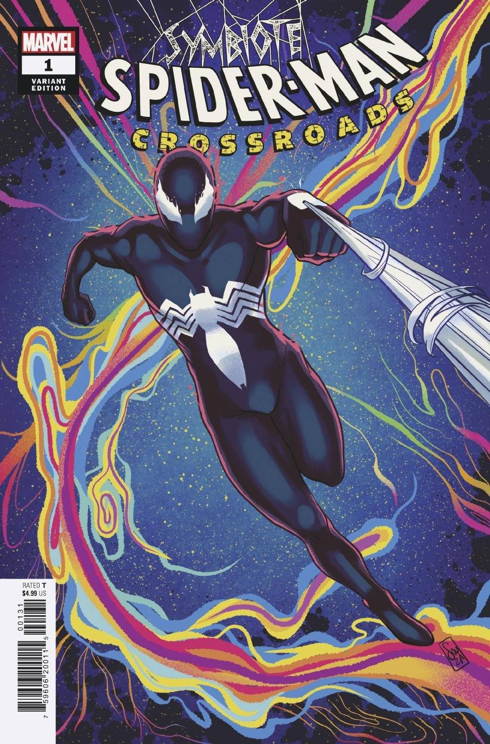 MARVEL COMICS COMIC BOOK SYMBIOTE SPIDER-MAN CROSSROADS #1 (OF 5) SOUZA VAR