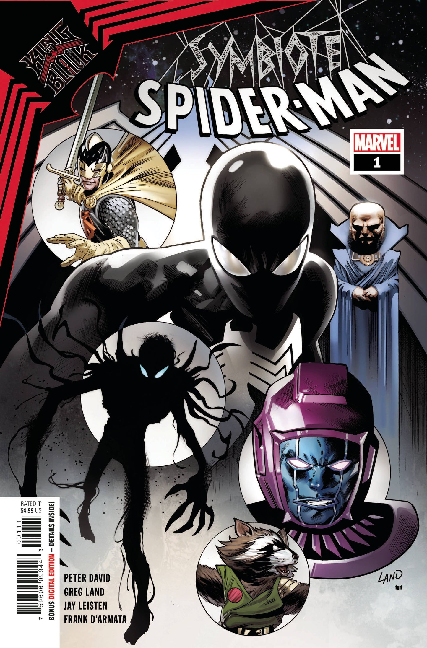 MARVEL COMICS comic book SYMBIOTE SPIDER-MAN KING IN BLACK #1