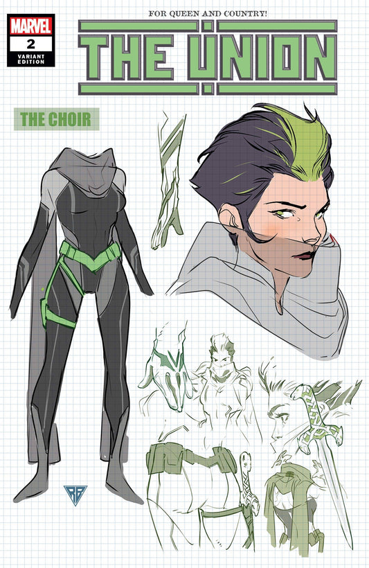 MARVEL COMICS COMIC BOOK THE UNION #2 (OF 5) SILVA DESIGN VAR