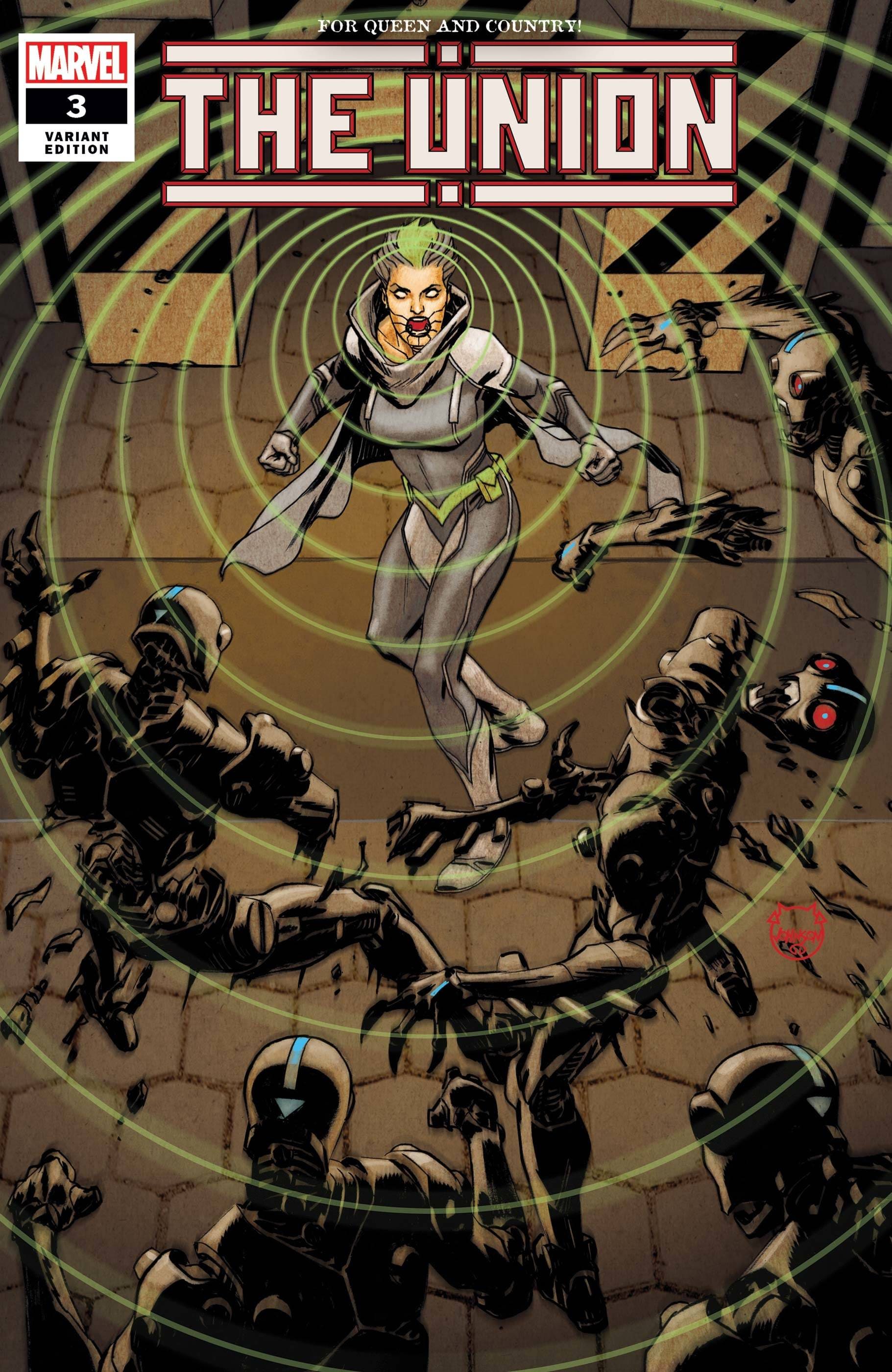 MARVEL COMICS COMIC BOOK THE UNION #3 (OF 5) JOHNSON VAR