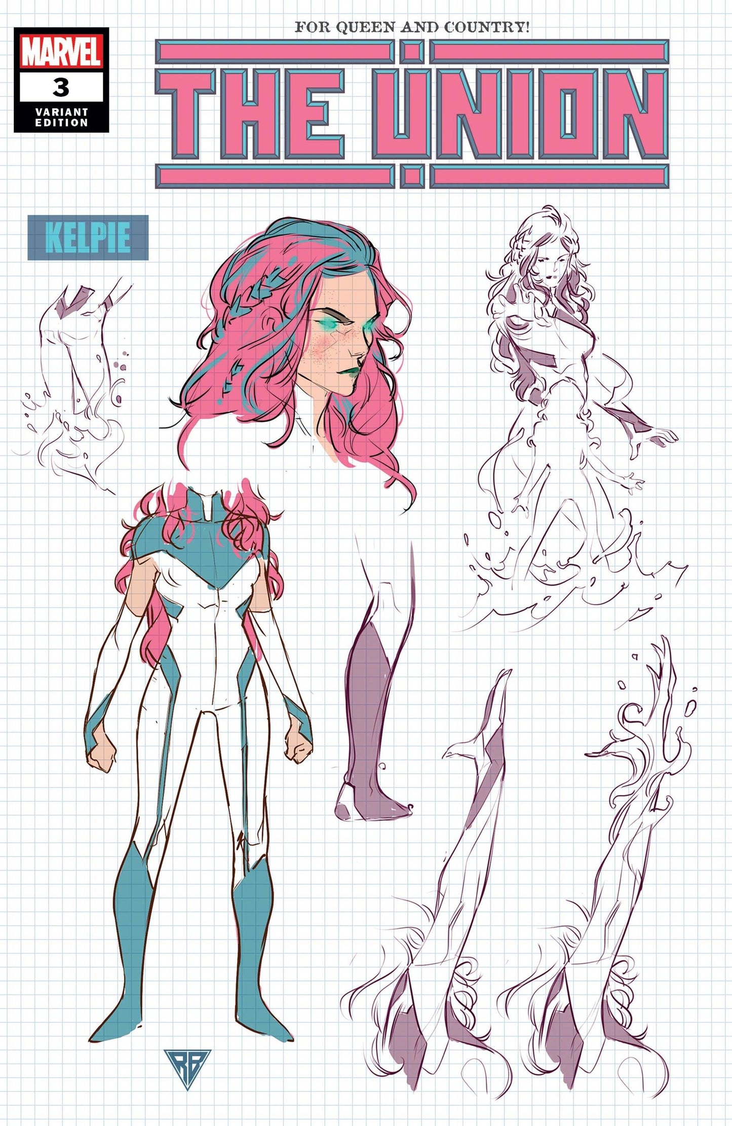 MARVEL COMICS COMIC BOOK THE UNION #3 (OF 5) SILVA DESIGN VAR