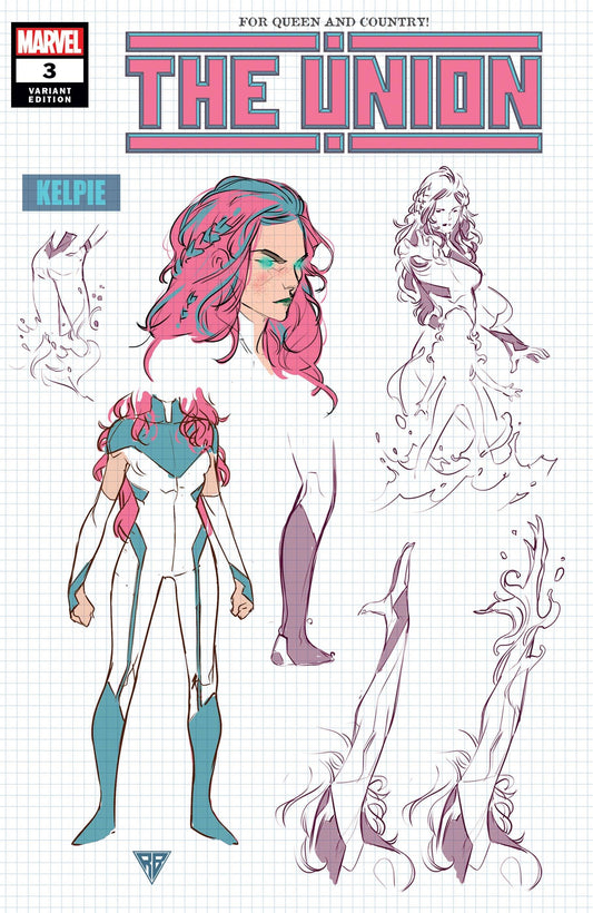 MARVEL COMICS COMIC BOOK THE UNION #3 (OF 5) SILVA DESIGN VAR
