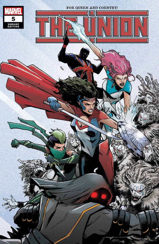 MARVEL COMICS COMIC BOOK THE UNION #5 (OF 5) GARBETT VAR